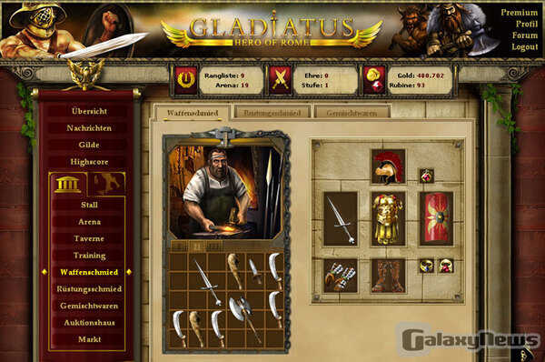 Ad gladios - zum Kampf Ihr Glatiatoren!