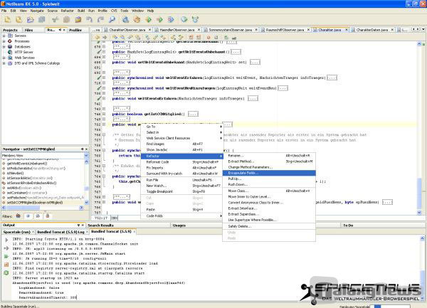 Browserspielentwicklung: Teil 3 - Implementierung
