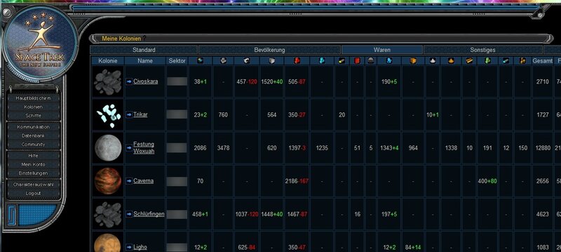 Screenshot SpaceTrek: The New Empire