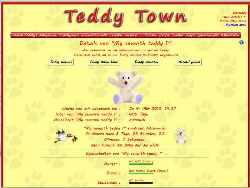 Screenshot Teddy-Town