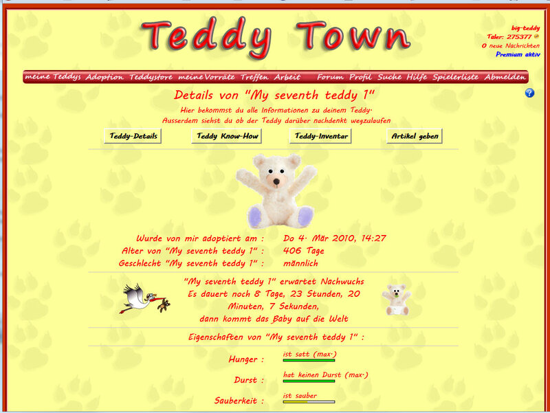 Screenshot Teddy-Town