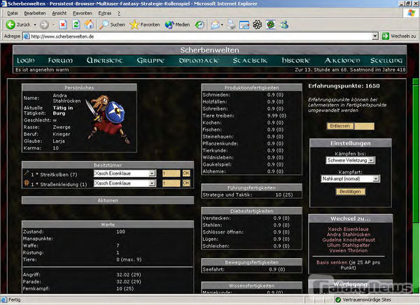 Exklusives Rollenspiel: Qualität hat ihren Preis