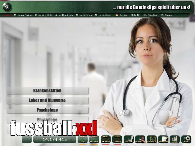 Screenshot fussball:xxl
