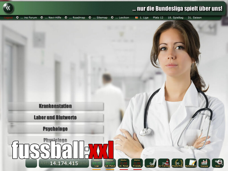 Screenshot fussball:xxl