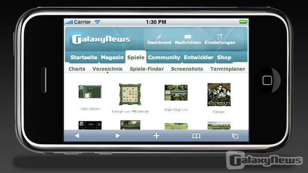 GalaxyNews setzt auf das iPhone!