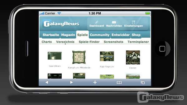 GalaxyNews setzt auf das iPhone!