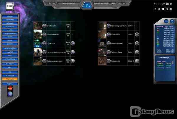 Beta7 steht bei Empire Universe vor der Tür