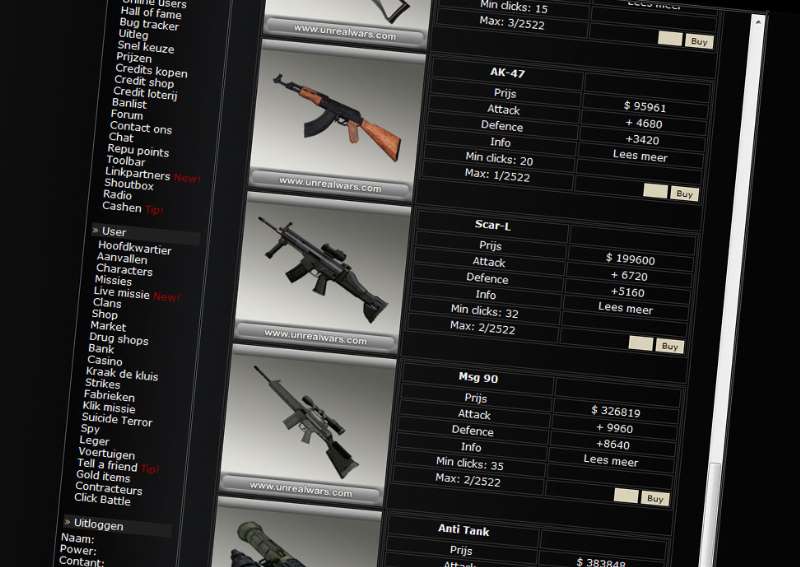 Screenshot Unrealwars