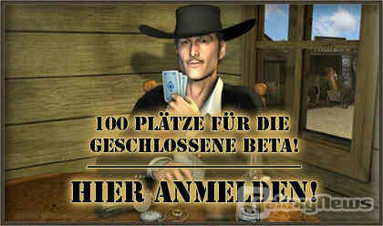 100 Plätze für die geschlossene Beta von The West!