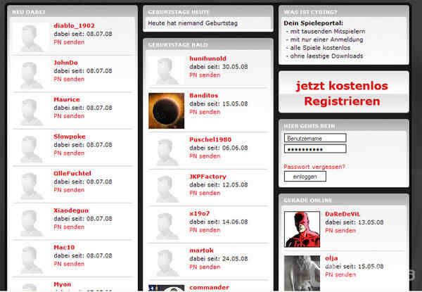Cybing.de - Jetzt wird durchgestartet!