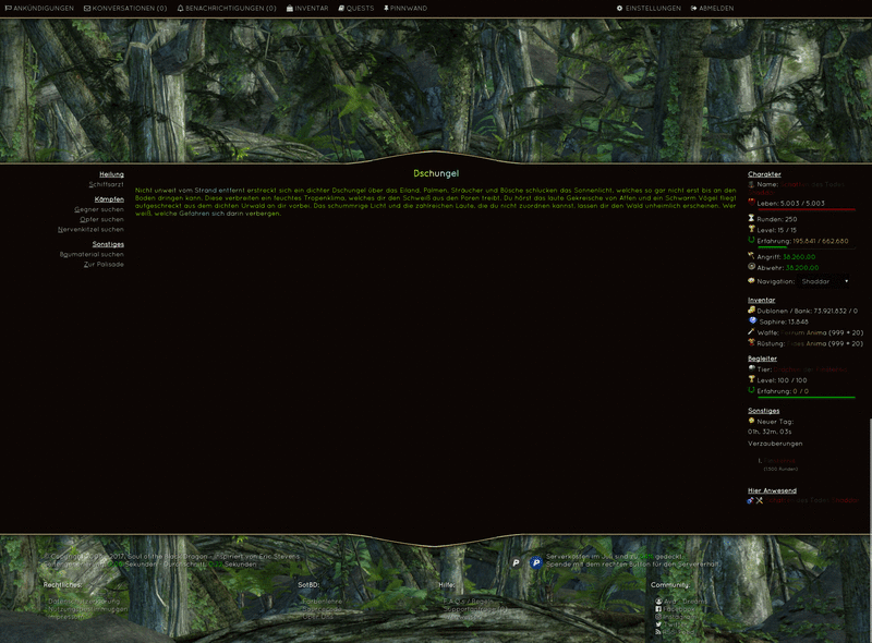 Screenshot Soul of the black Dragon