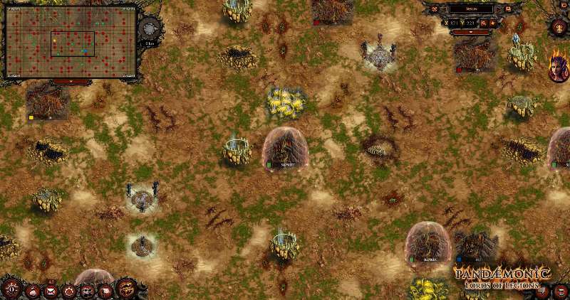 Screenshot Pandaemonic - Lords of Legions
