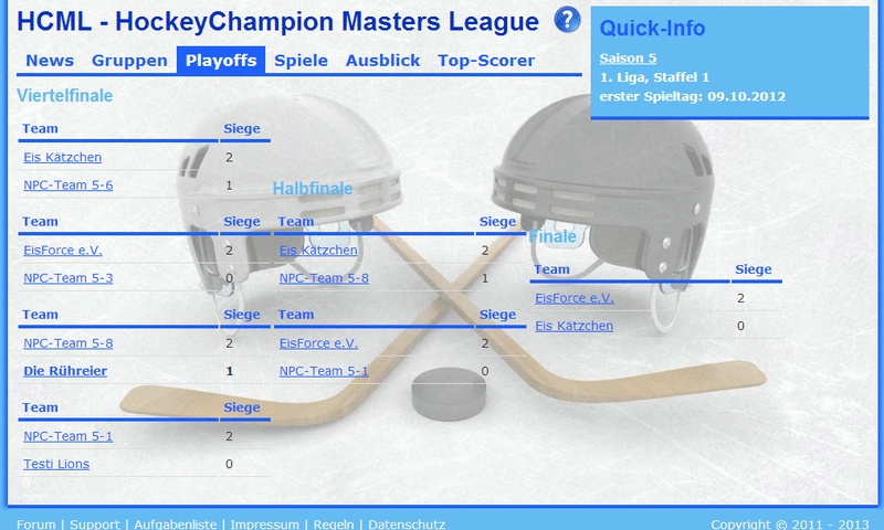 Screenshot HockeyChampion