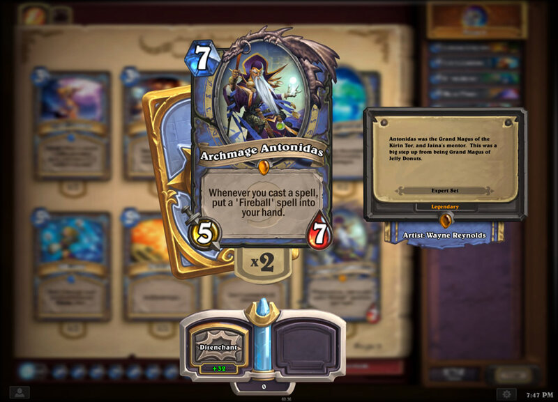 Screenshot Hearthstone: Heroes of Warcraft