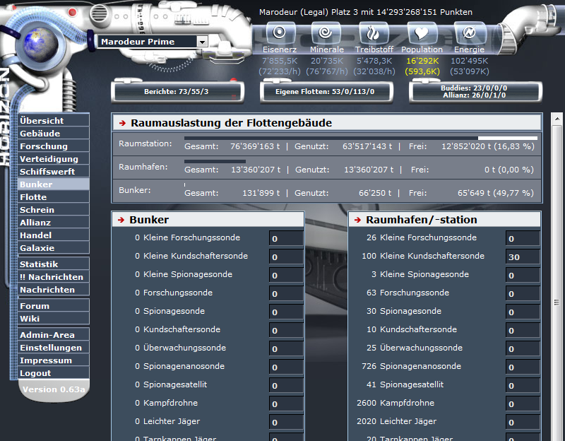 Screenshot Horiversum