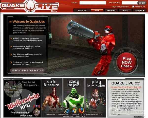 Angespielt: Quake Live bringt den Shooter in den Browser