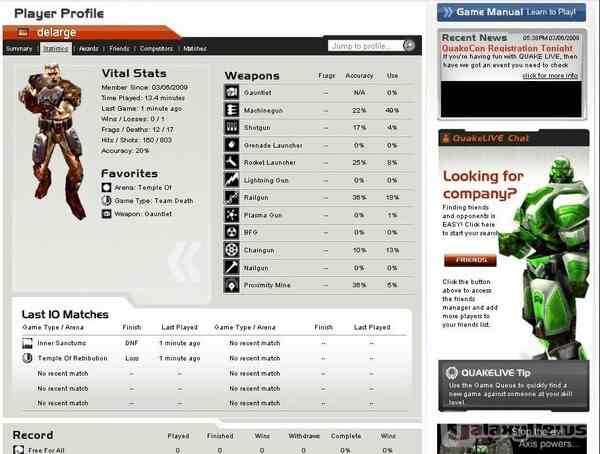 Angespielt: Quake Live bringt den Shooter in den Browser