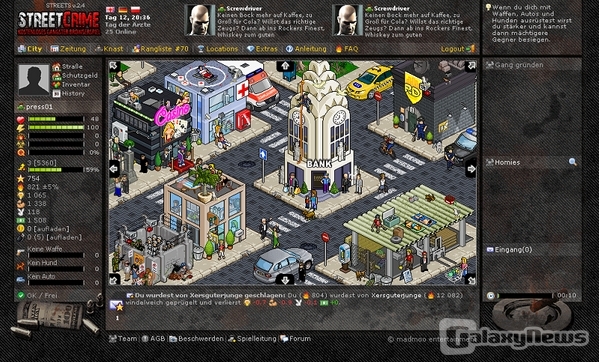 Erster Eindruck: StreetCrime ist die wohl bunteste Verbrecherwelt