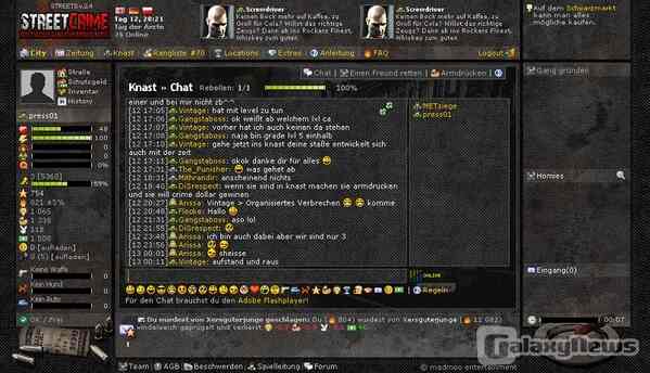 Erster Eindruck: StreetCrime ist die wohl bunteste Verbrecherwelt