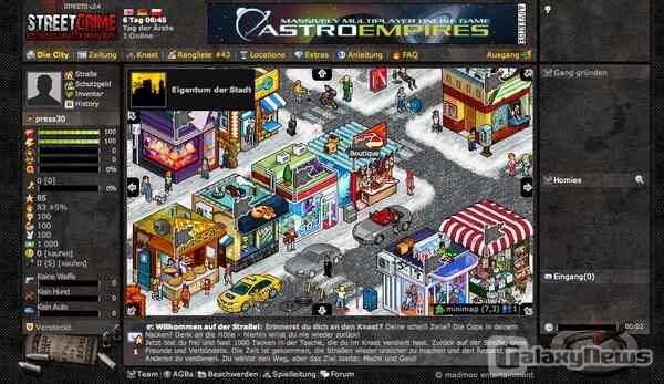 Erster Eindruck: StreetCrime ist die wohl bunteste Verbrecherwelt