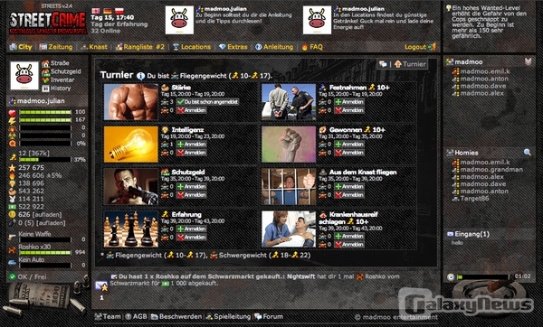 Erster Eindruck: StreetCrime ist die wohl bunteste Verbrecherwelt