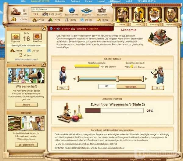 Angespielt: Ikariam entführt den Spieler in die Antike