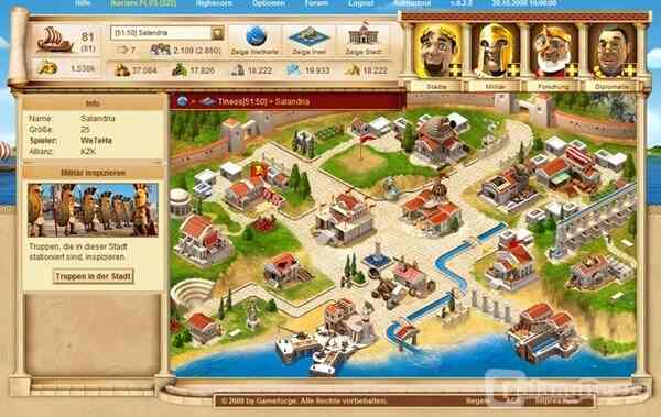 Angespielt: Ikariam entführt den Spieler in die Antike