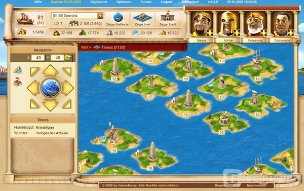 Angespielt: Ikariam entführt den Spieler in die Antike