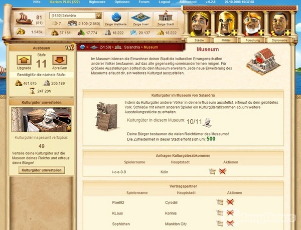 Angespielt: Ikariam entführt den Spieler in die Antike