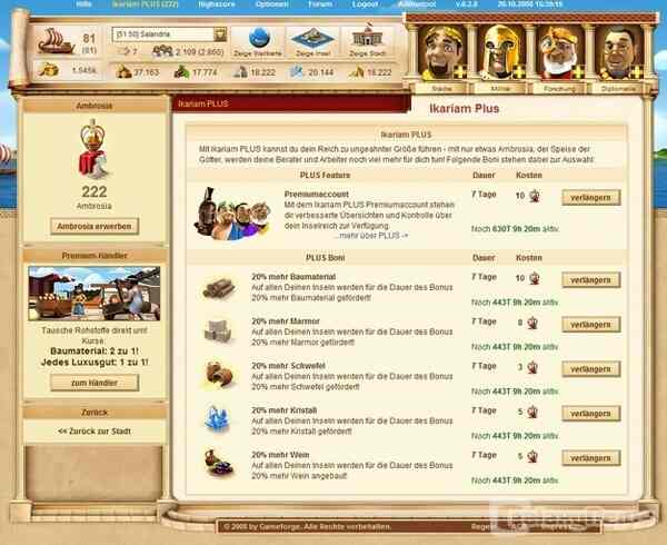 Angespielt: Ikariam entführt den Spieler in die Antike