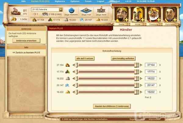 Angespielt: Ikariam entführt den Spieler in die Antike