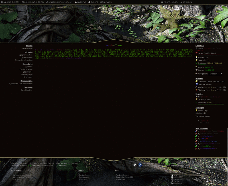 Screenshot Soul of the black Dragon