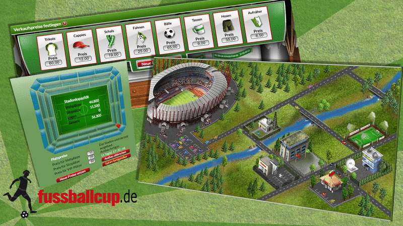 Screenshot Fussballcup