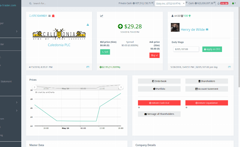 Screenshot Alpha-Trader.com