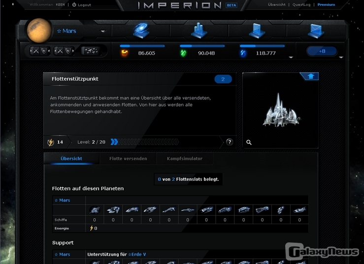 Imperion bringt frischen Wind in das Weltraum-Genre