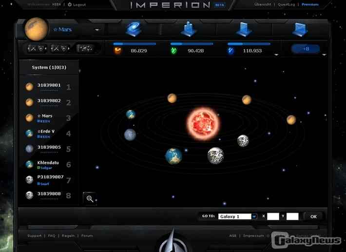 Imperion bringt frischen Wind in das Weltraum-Genre