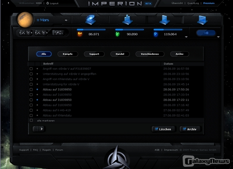 Imperion bringt frischen Wind in das Weltraum-Genre