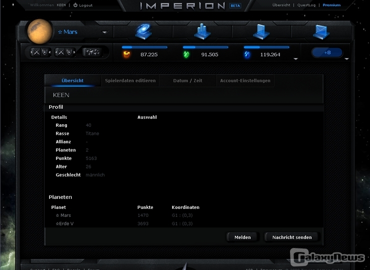 Imperion bringt frischen Wind in das Weltraum-Genre