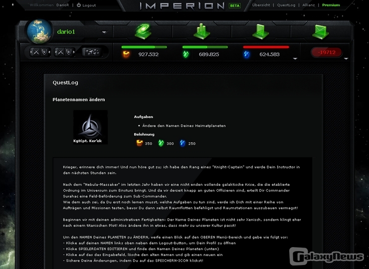 Imperion bringt frischen Wind in das Weltraum-Genre