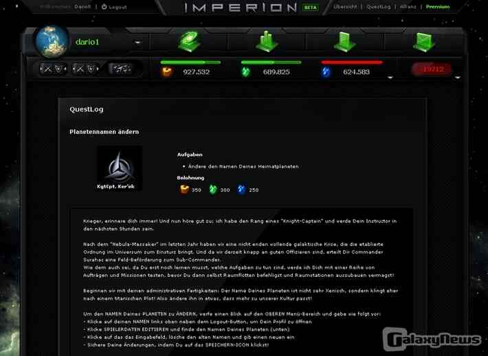 Imperion bringt frischen Wind in das Weltraum-Genre
