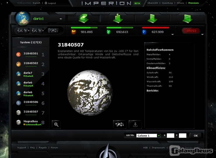 Imperion bringt frischen Wind in das Weltraum-Genre