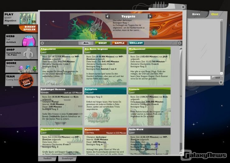 Erfrischend anders: Jump Jupiter bringt das Multiplayer Jump&Run in den Browser 