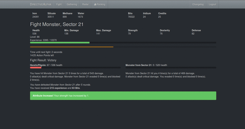 Screenshot Directive Alpha
