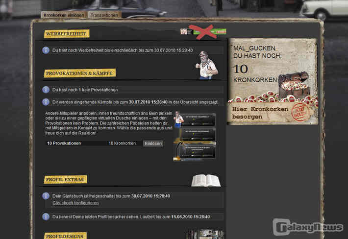 Wetterfühlig: Pennergame 4.0