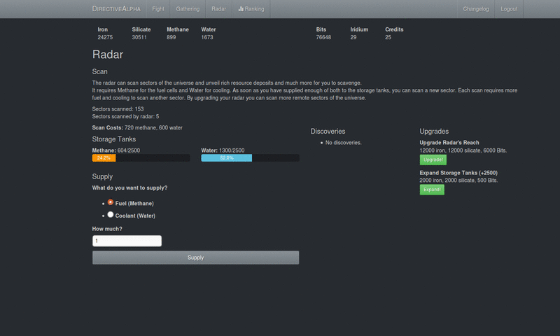 Screenshot Directive Alpha
