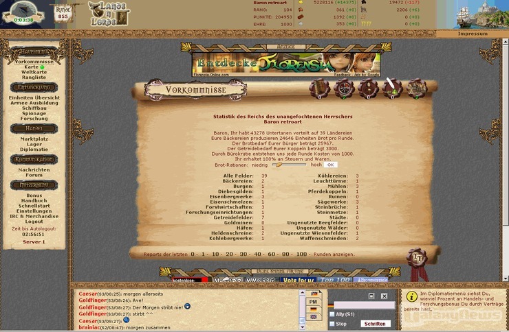 Lands & Lords - Vielschichtige Strategie mit Handlungsbedarf