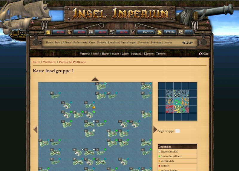 Screenshot Insel Imperium