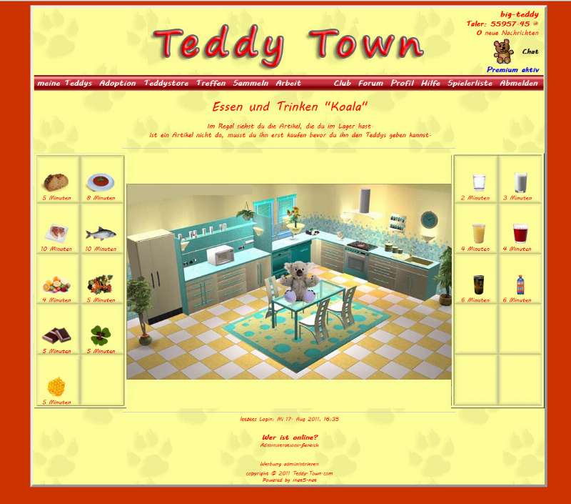 Screenshot Teddy-Town