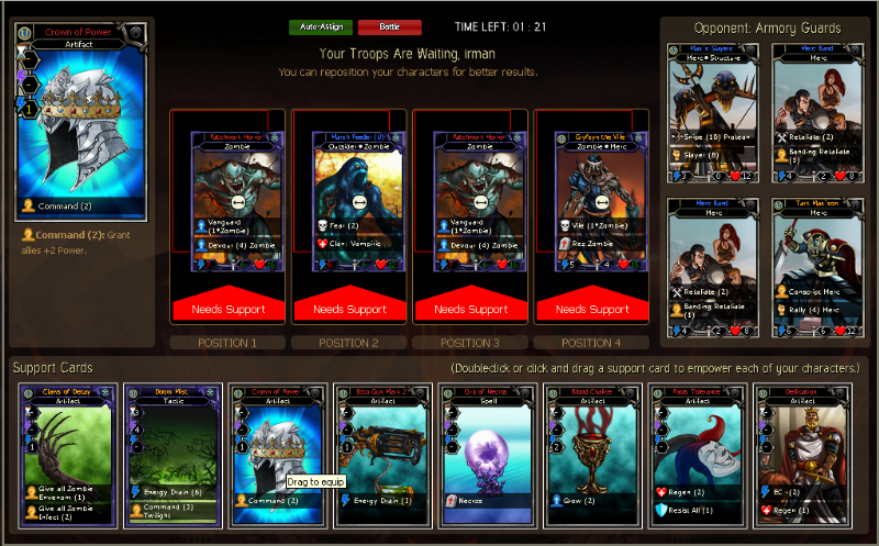 Screenshot BattleCraft - Online Trading Card Game