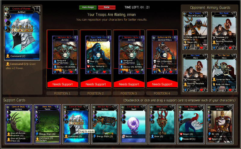 Screenshot BattleCraft - Online Trading Card Game